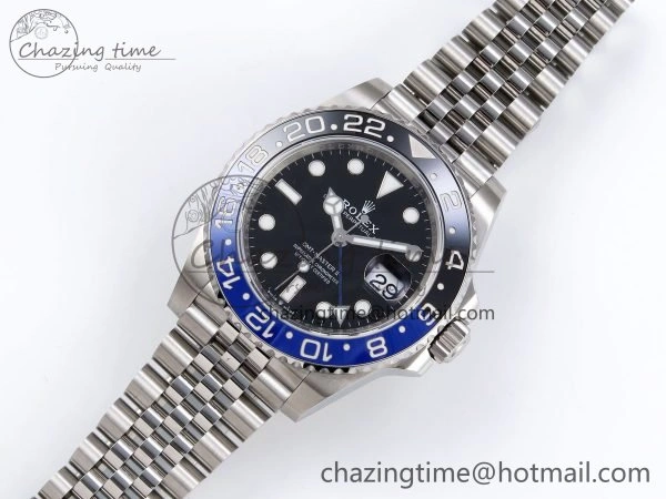 GMT-Master II 126710 BLNR 904L Steel VSF 1:1 Best Edition VR3285 (Correct Hand Stack) SunProtective 1656