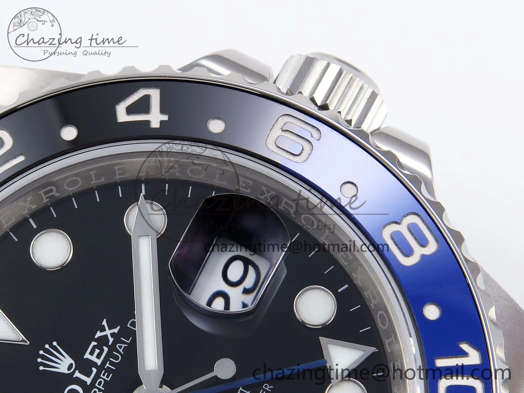 GMT-Master II 126710 BLNR 904L Steel VSF 1:1 Best Edition VR3285 (Correct Hand Stack) SunProtective 1656