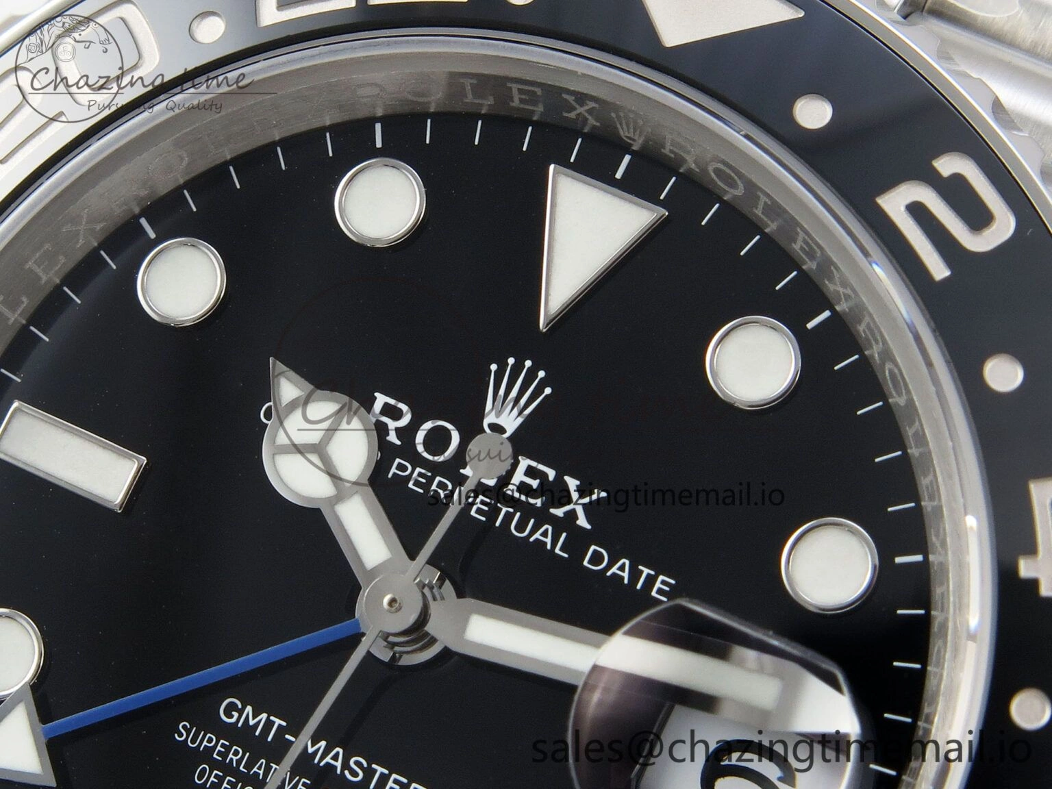 GMT-Master II 126710 BLNR 904L Steel VSF 1:1 Best Edition on Jubilee Bracelet DD3285 CHS V FlexibleFit 27