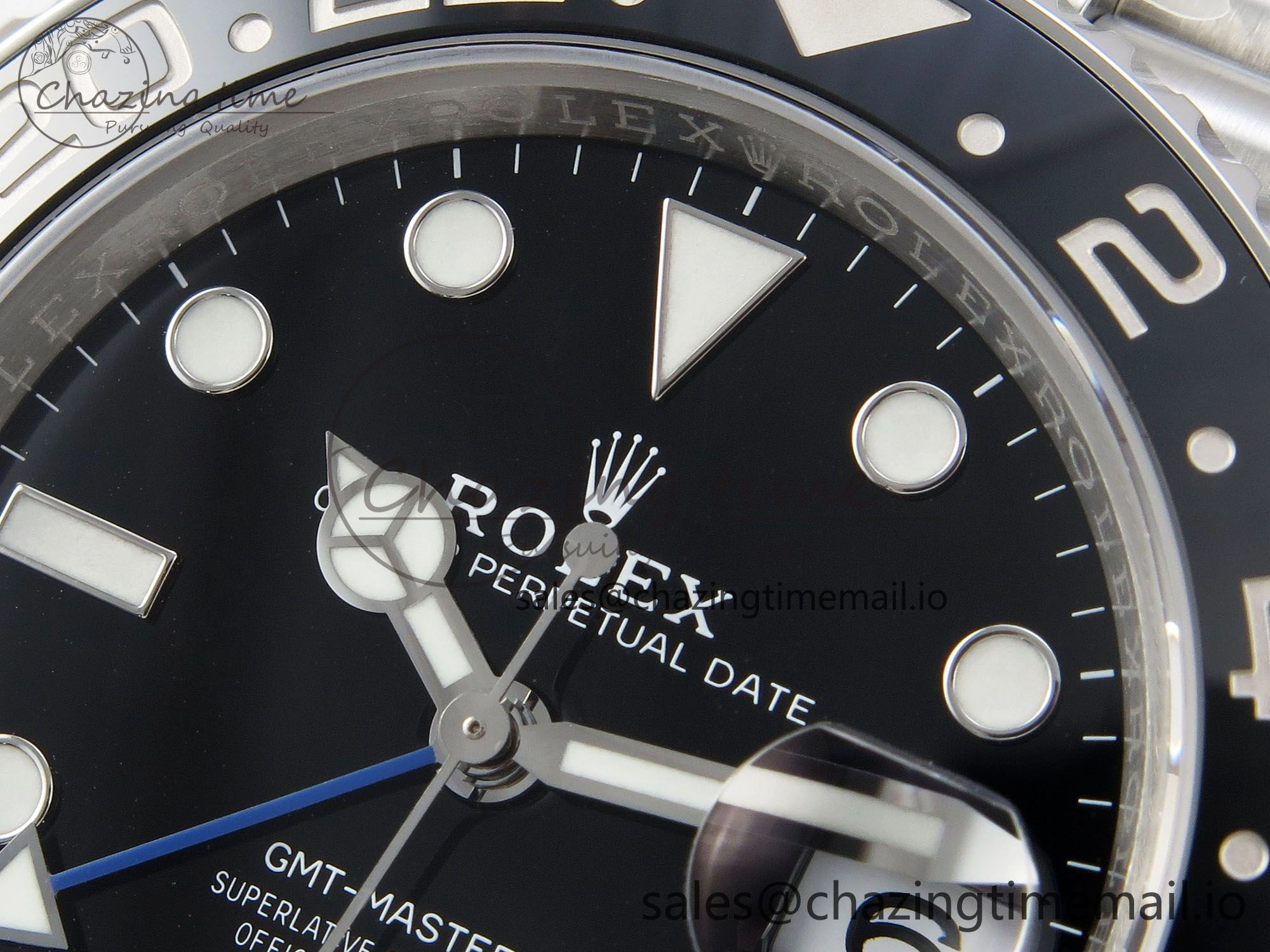 GMT-Master II 126710 BLNR 904L Steel VSF 1:1 Best Edition on Jubilee Bracelet DD3285 CHS V FlexibleFit 27