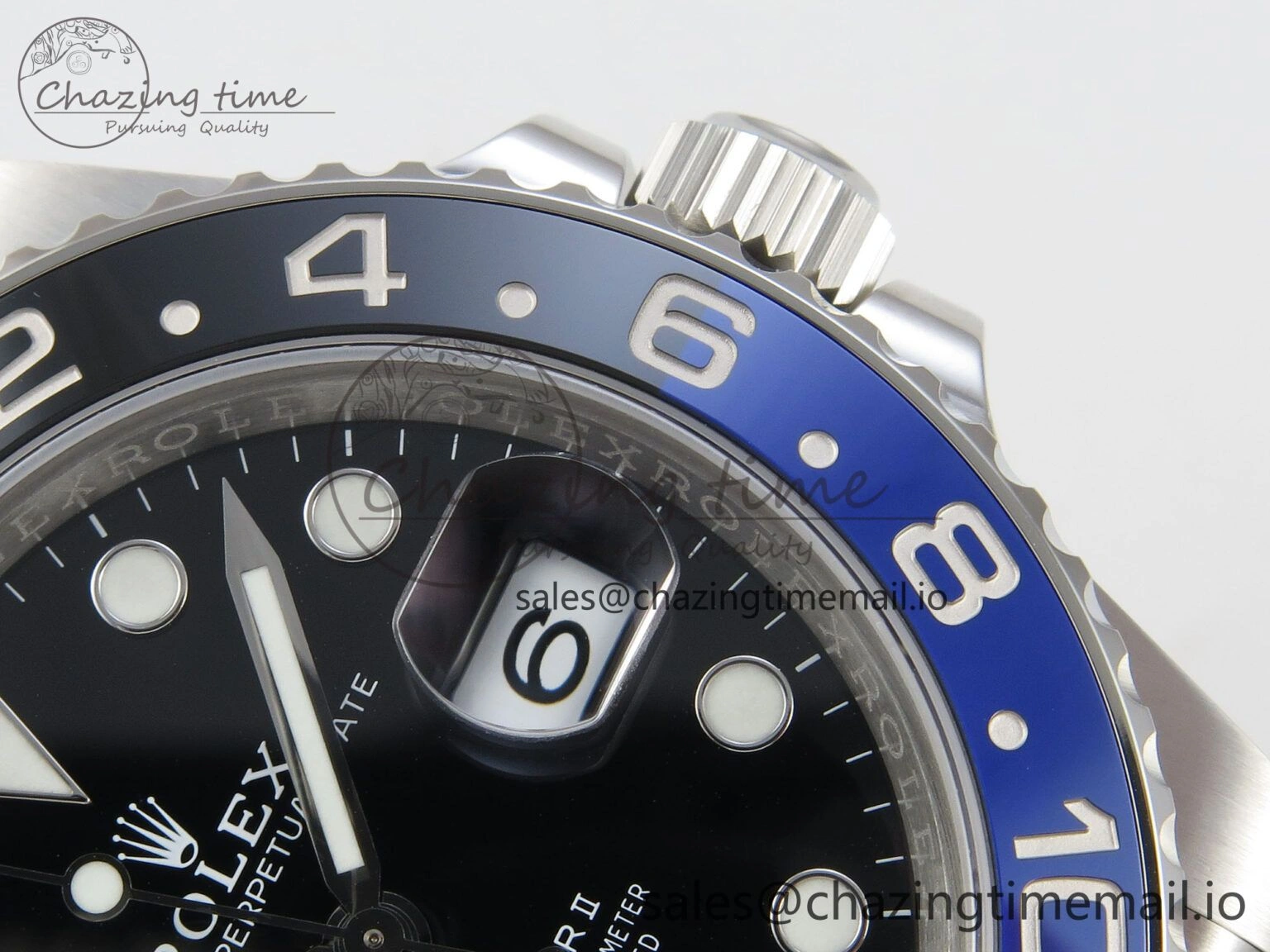 GMT-Master II 126710 BLNR 904L Steel VSF 1:1 Best Edition on Jubilee Bracelet DD3285 CHS V FlexibleFit 27