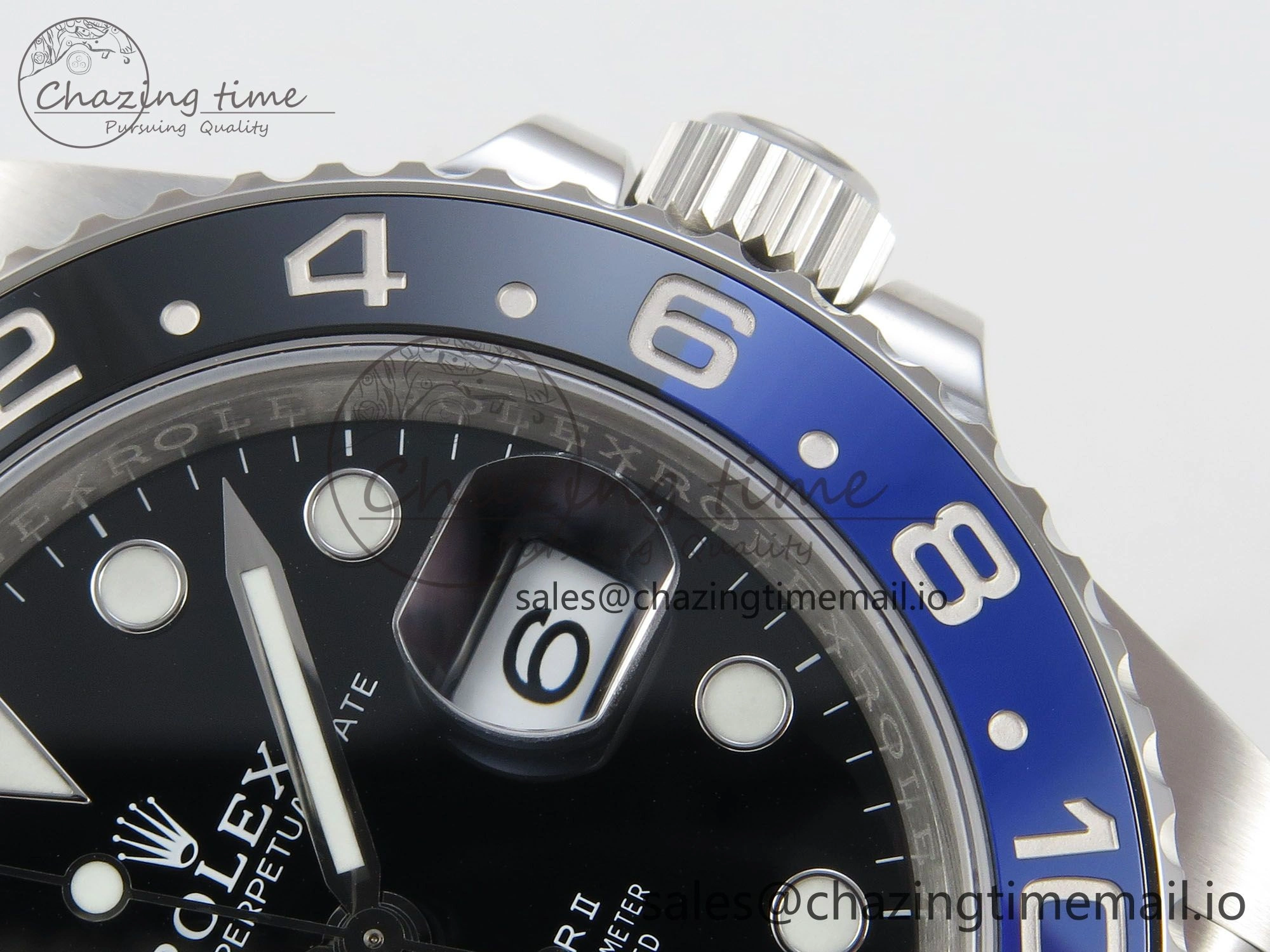 GMT-Master II 126710 BLNR 904L Steel VSF 1:1 Best Edition on Jubilee Bracelet DD3285 CHS V FlexibleFit 27
