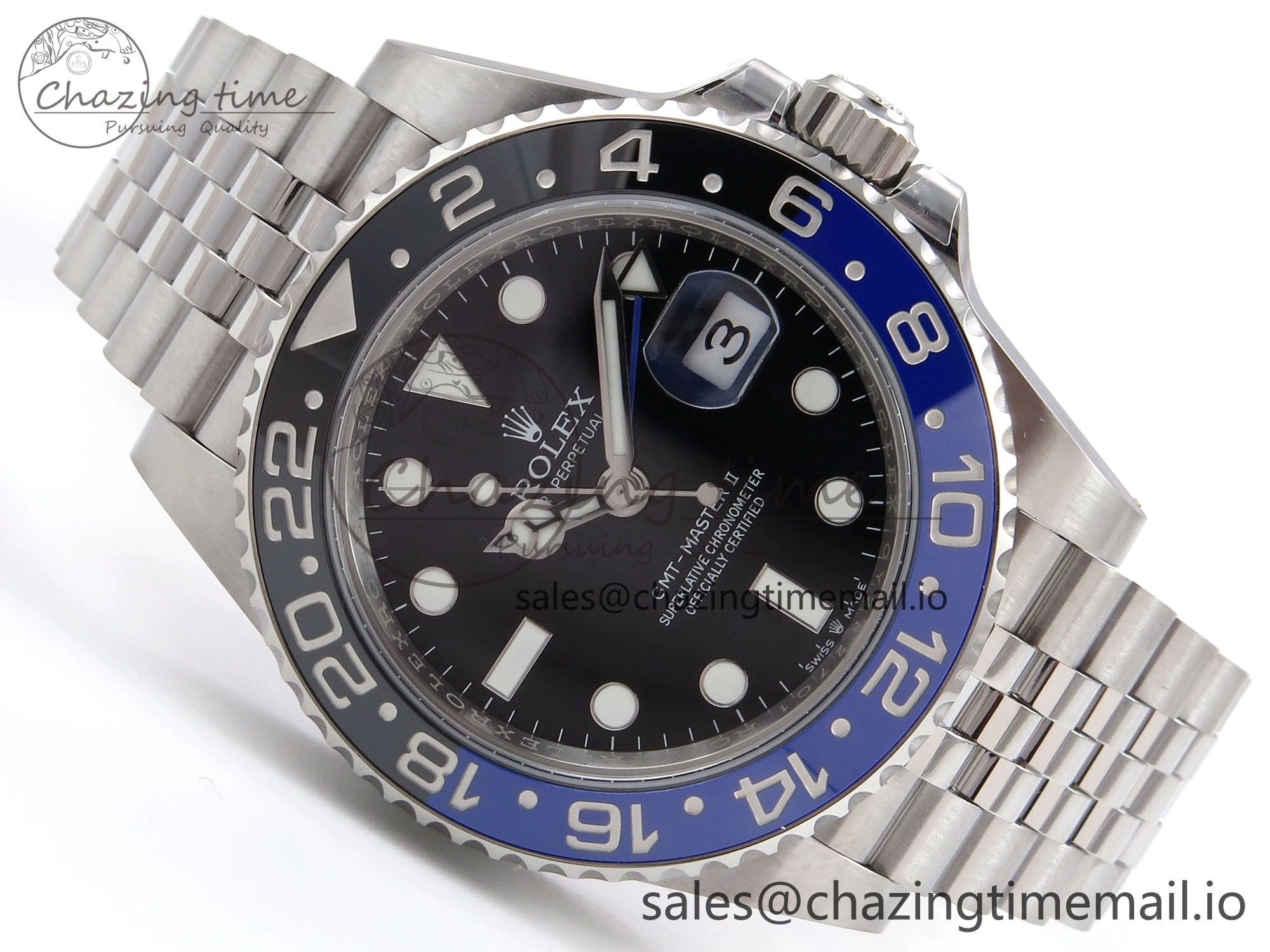 AllSeason GMT-Master II 126710 BLNR 904L THBF 1:1 Best Edition on Jubilee Bracelet SH3285 CHS 960