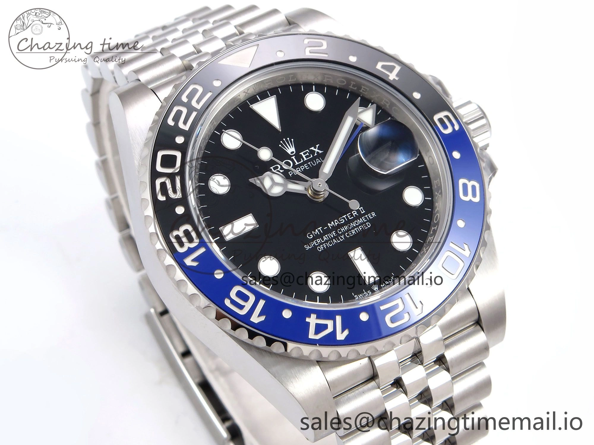AllSeason GMT-Master II 126710 BLNR 904L THBF 1:1 Best Edition on Jubilee Bracelet SH3285 CHS 960