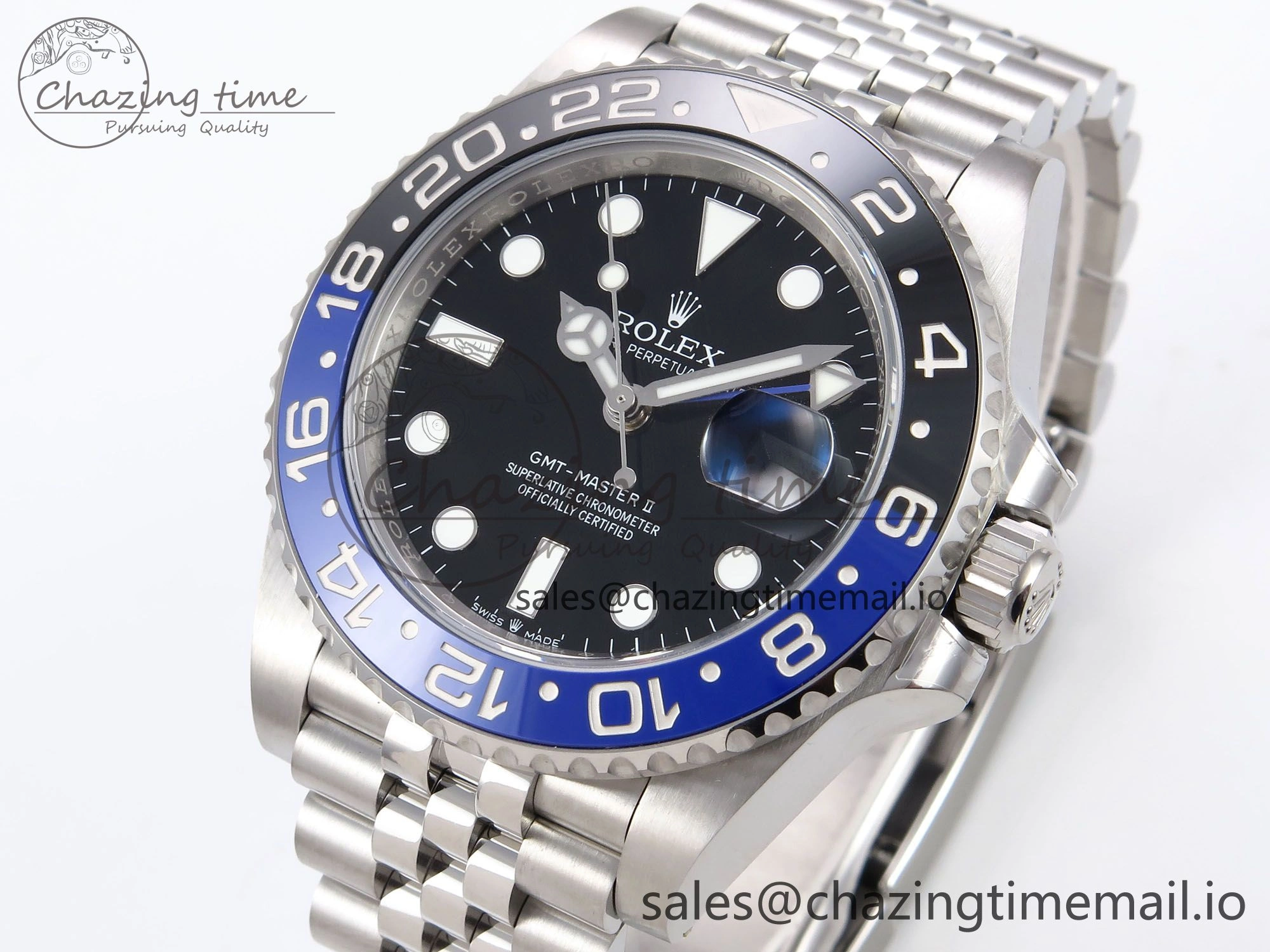 AllSeason GMT-Master II 126710 BLNR 904L THBF 1:1 Best Edition on Jubilee Bracelet SH3285 CHS 960