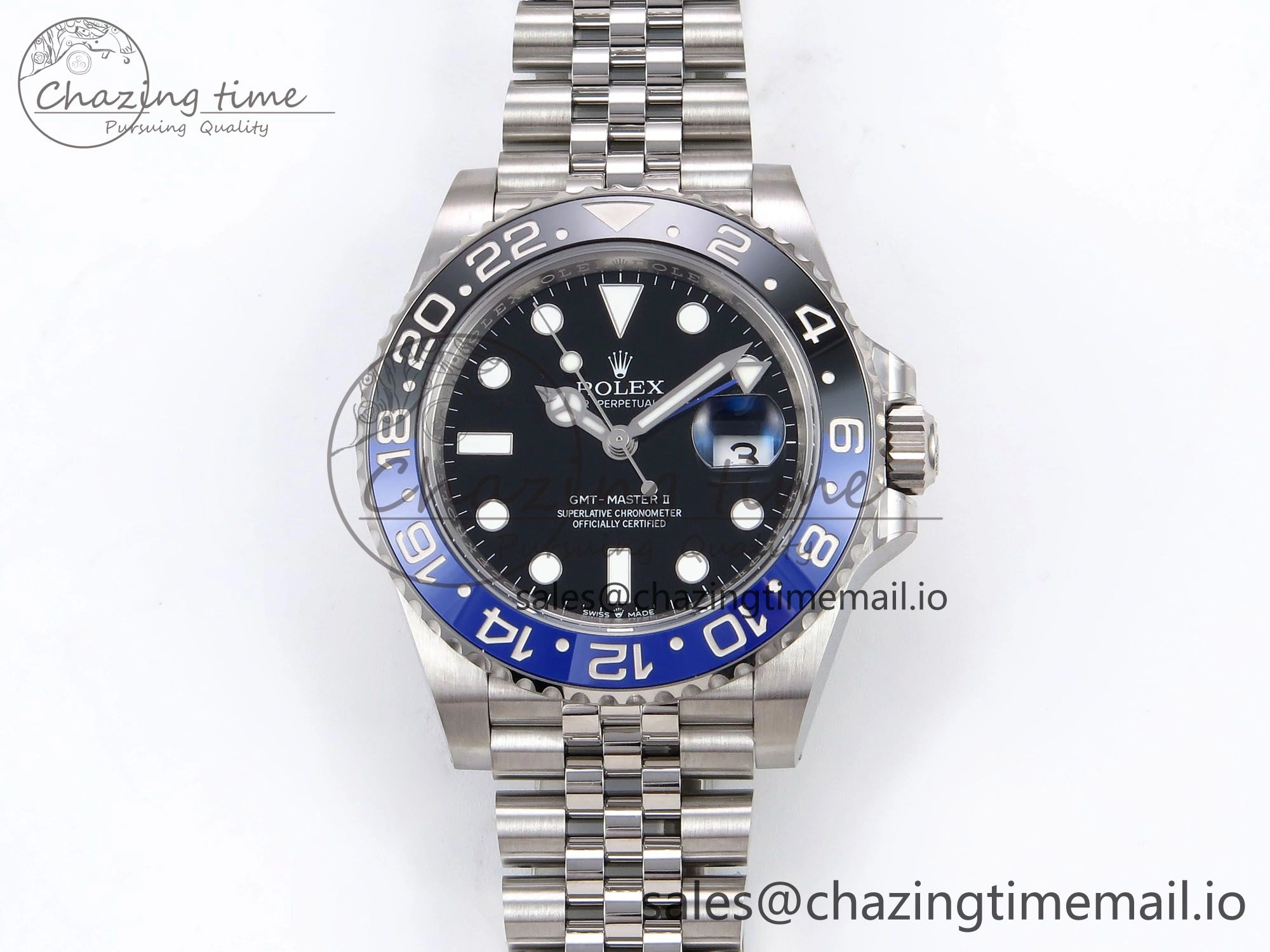 AllSeason GMT-Master II 126710 BLNR 904L THBF 1:1 Best Edition on Jubilee Bracelet SH3285 CHS 960