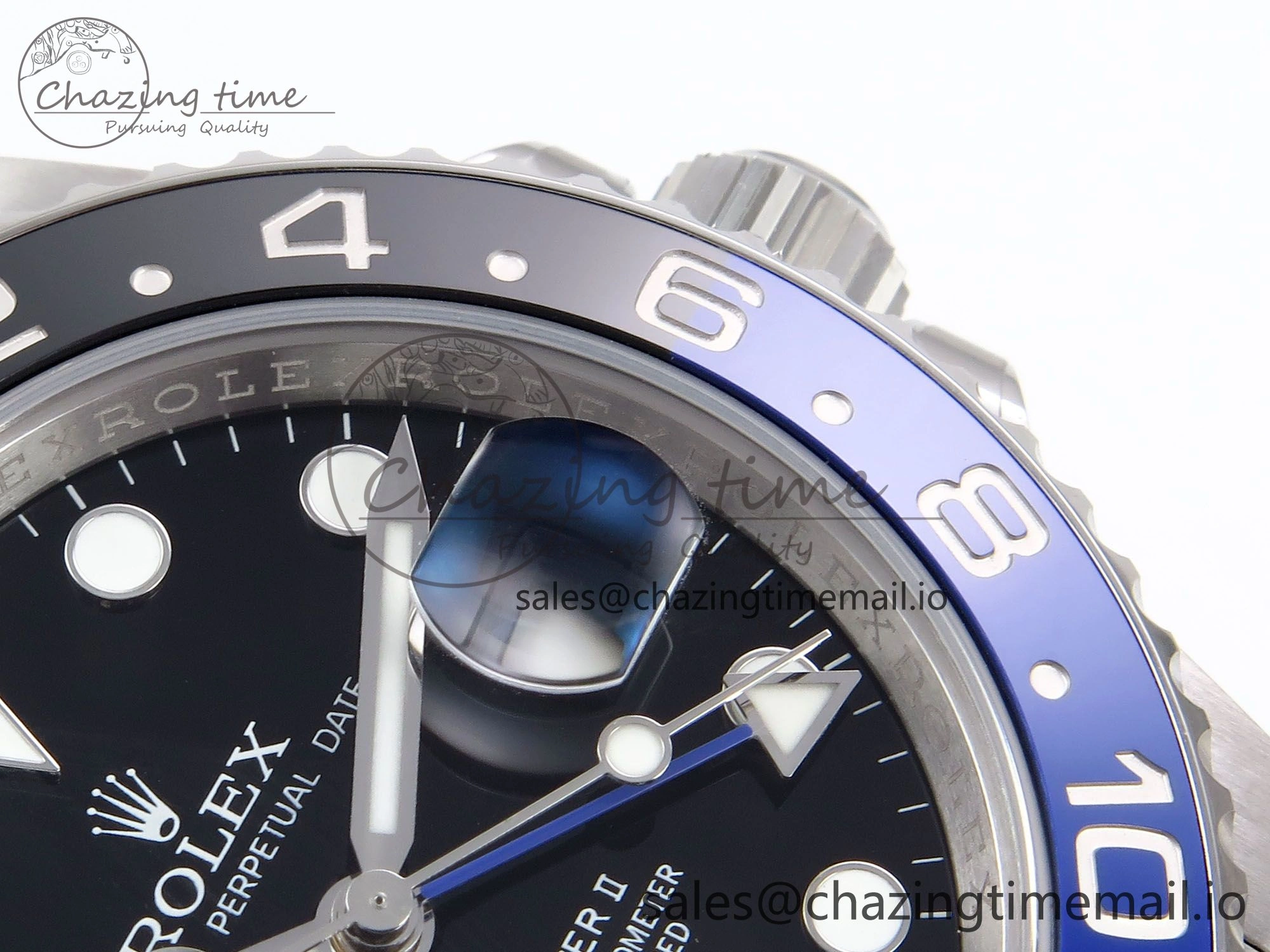 GMT-Master II 126710 BLNR 904L THBF 1:1 Best Edition on Oyster Bracelet SH3285 CHS Effortless 957