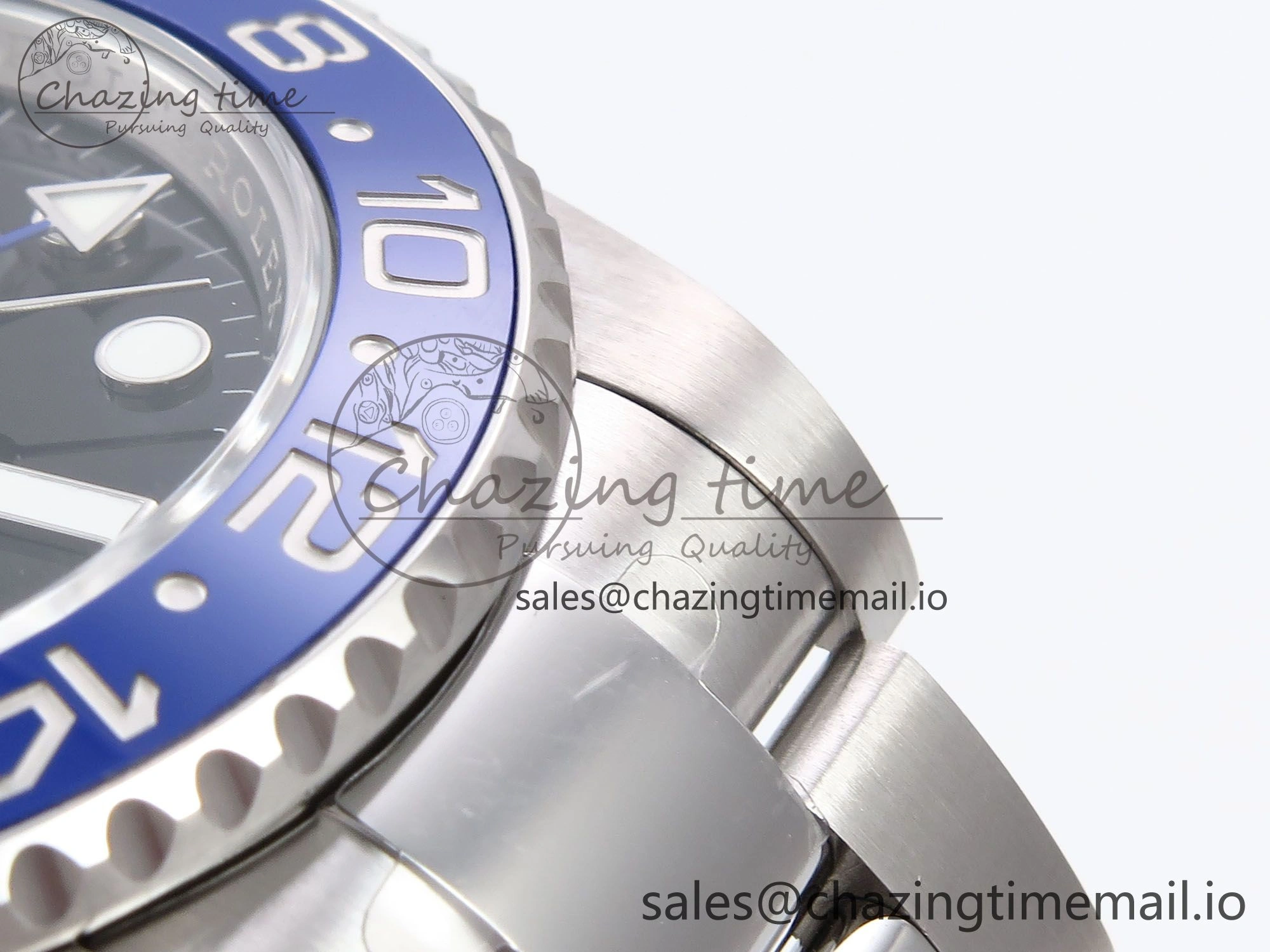 GMT-Master II 126710 BLNR 904L THBF 1:1 Best Edition on Oyster Bracelet SH3285 CHS Effortless 957
