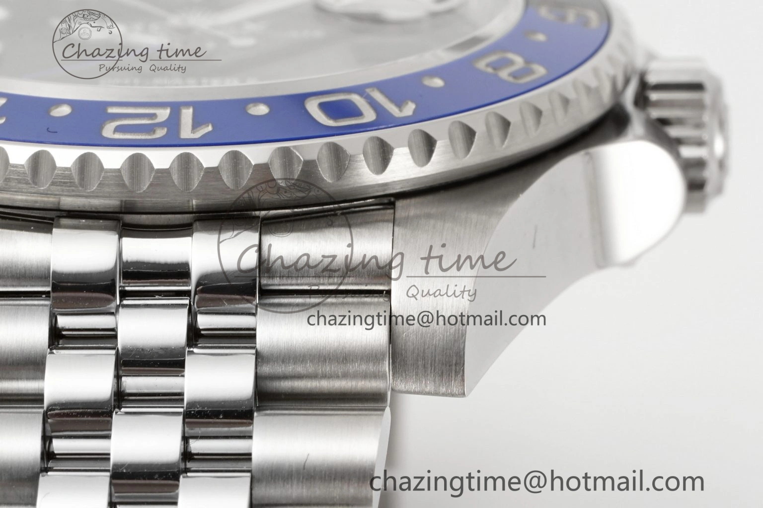 GMT Master II 126710 BLNR Batman 904L SS C+F 1:1 Best Edition Black Dial on Jubilee Bracelet SH3285 CHS StreetReady 1956