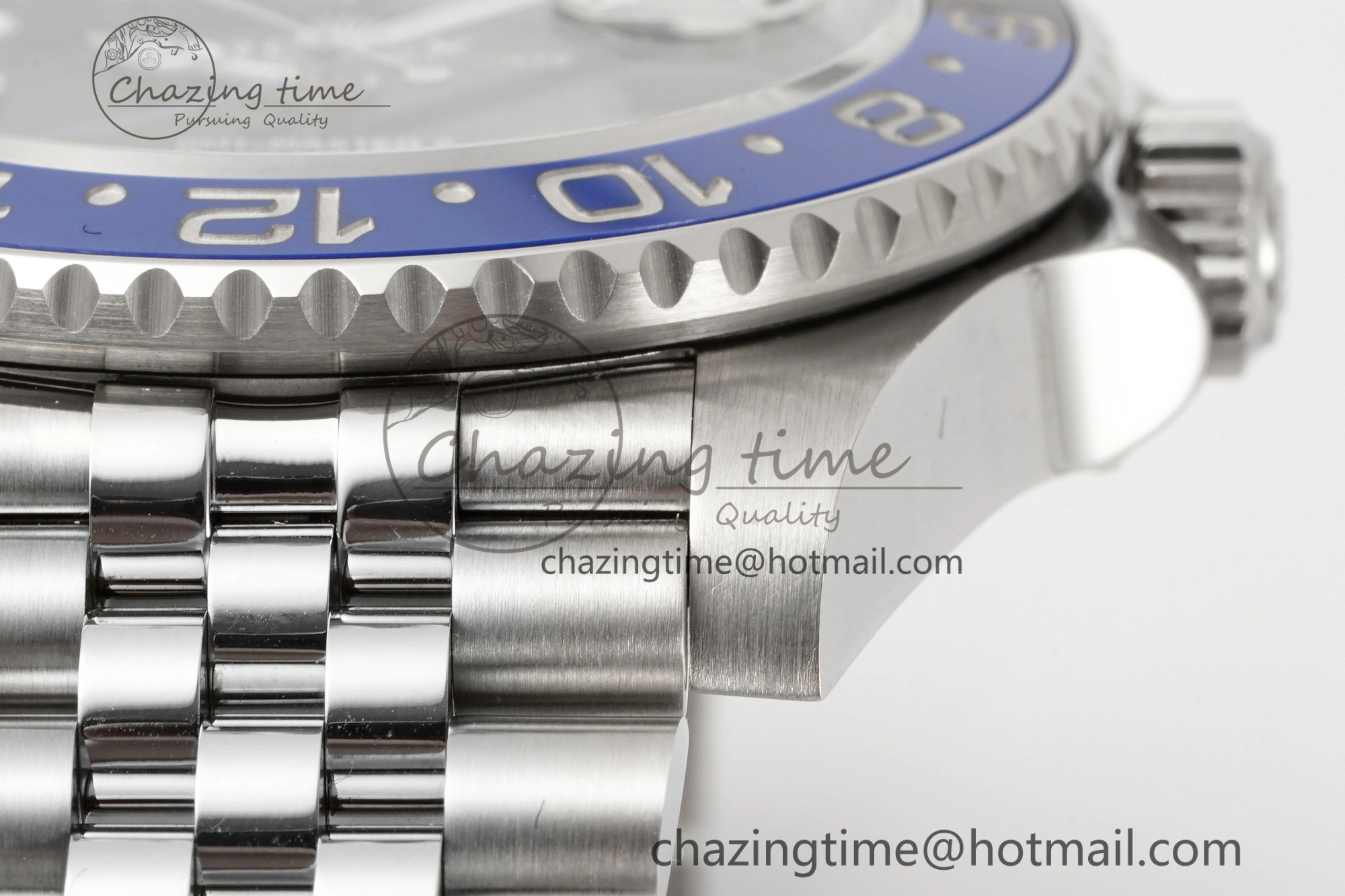 GMT Master II 126710 BLNR Batman 904L SS C+F 1:1 Best Edition Black Dial on Jubilee Bracelet SH3285 CHS StreetReady 1956
