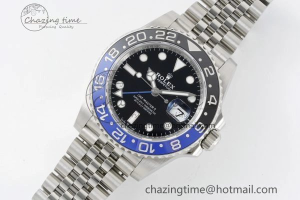 Cozy GMT Master II 126710 BLNR Batman 904L SS C+F 1:1 Best Edition Black Dial on Jubilee Bracelet VR3285 CHS 2253