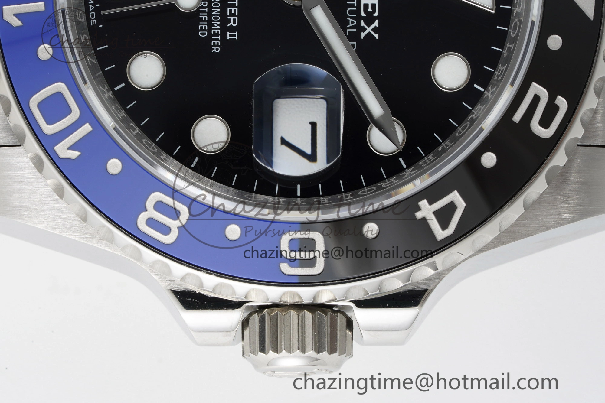 Cozy GMT Master II 126710 BLNR Batman 904L SS C+F 1:1 Best Edition Black Dial on Jubilee Bracelet VR3285 CHS 2253