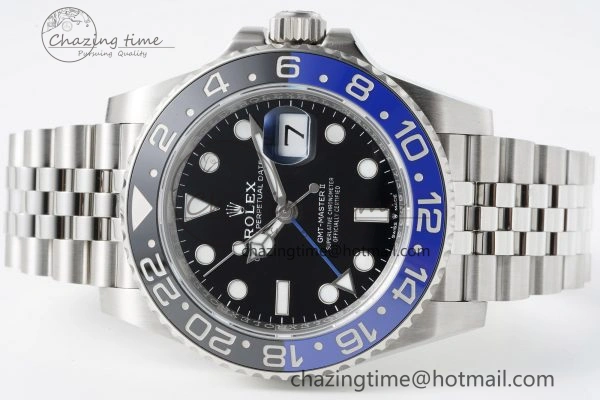 Cozy GMT Master II 126710 BLNR Batman 904L SS C+F 1:1 Best Edition Black Dial on Jubilee Bracelet VR3285 CHS 2253