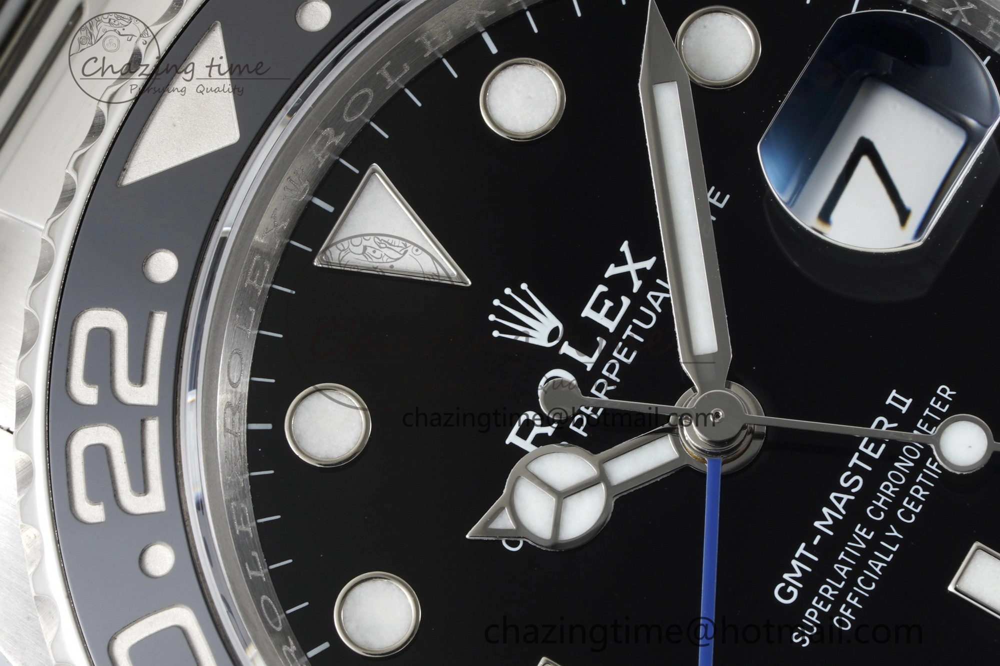 WrinkleFree GMT Master II 126710 BLNR Batman 904L SS C+F 1:1 Best Edition Black Dial on Oyster Bracelet VR3285 CHS 2249
