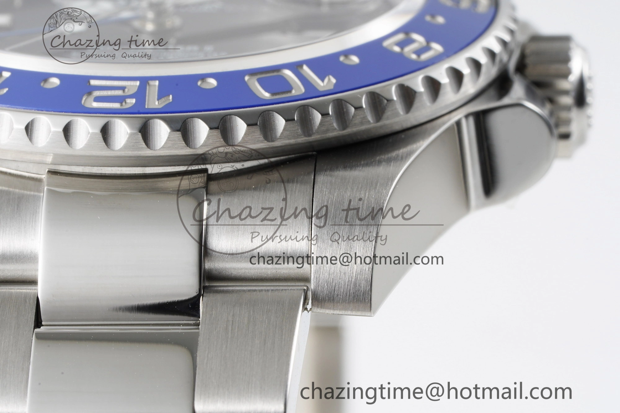 WrinkleFree GMT Master II 126710 BLNR Batman 904L SS C+F 1:1 Best Edition Black Dial on Oyster Bracelet VR3285 CHS 2249