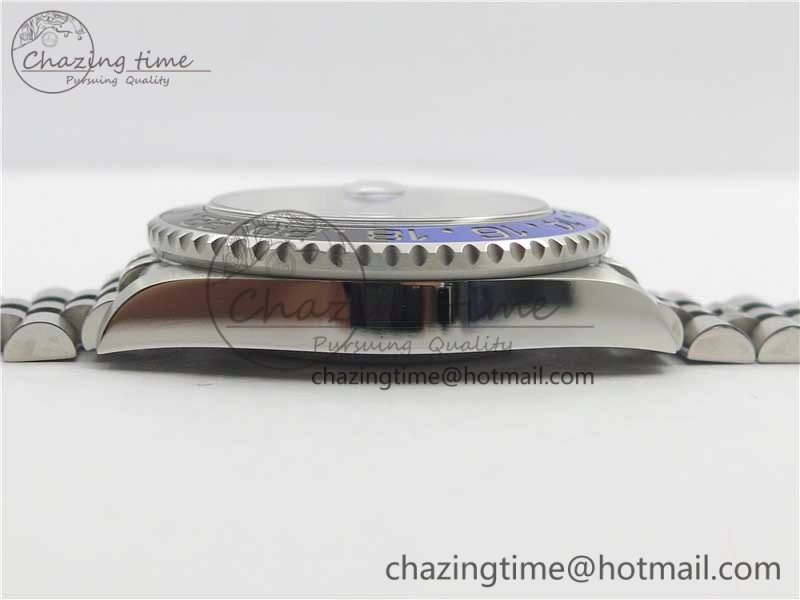 GMT Master II 126710 BLNR Batman 904L SS Noob 1:1 Best Edition on Bracelet A3285 (Correct Hand Stack) SunProtective 3161