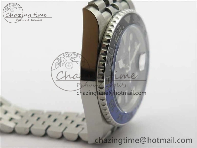 GMT Master II 126710 BLNR Black Blue Ceramic 316L Steel Bp Maker 1:1 Best Edition on SS Bracelet SA Trendsetting 2965