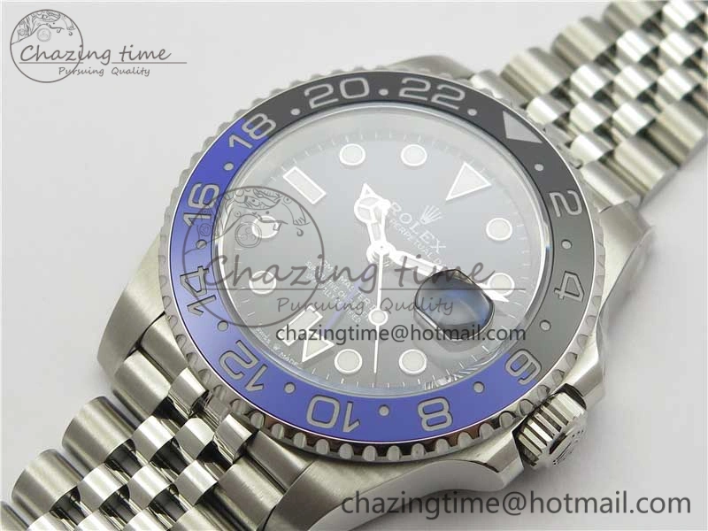 Youthful GMT-Master II 126710 BLNR Black Blue Ceramic 904L D1F 1:1 Best Edition On Jubilee Bracelet SA 2956