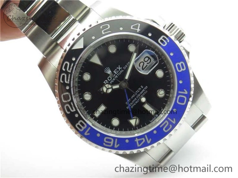 OdorResistant GMT-Master II 126710 BLNR Black Blue Ceramic 904L D1F 1:1 Best Edition On Oyaster Bracelet SA 2962