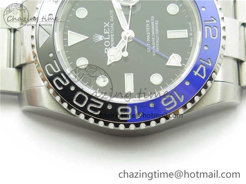 OdorResistant GMT-Master II 126710 BLNR Black Blue Ceramic 904L D1F 1:1 Best Edition On Oyaster Bracelet SA 2962