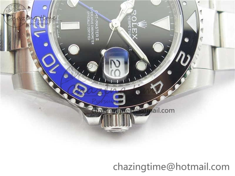 OdorResistant GMT-Master II 126710 BLNR Black Blue Ceramic 904L D1F 1:1 Best Edition On Oyaster Bracelet SA 2962