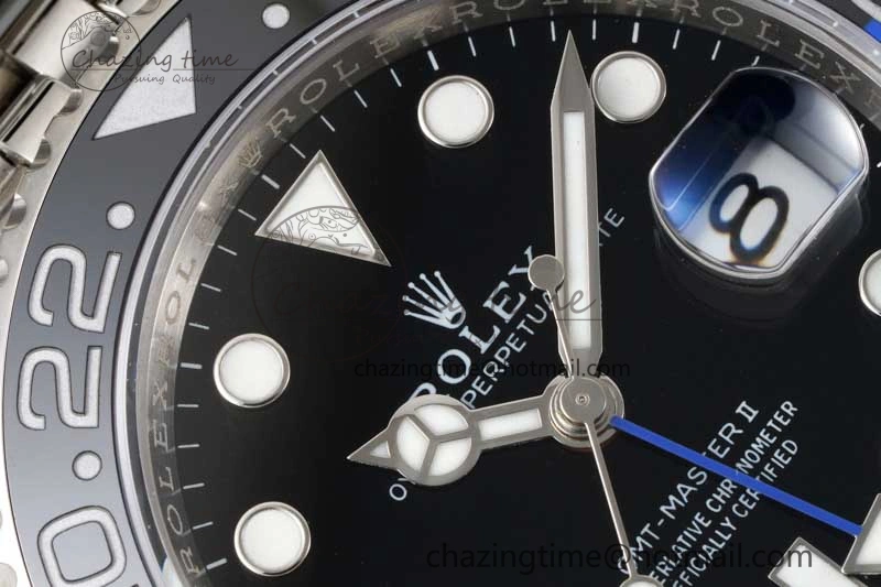 SmoothTexture GMT-Master II 126710 BLNR Black Blue Ceramic 904L Steel APSF 1:1 Best Edition VR3285 CHS 2380