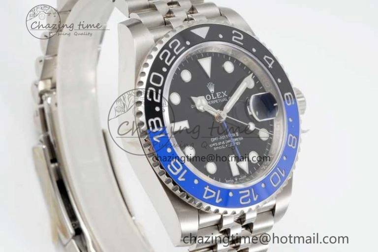 SmoothTexture GMT-Master II 126710 BLNR Black Blue Ceramic 904L Steel APSF 1:1 Best Edition VR3285 CHS 2380