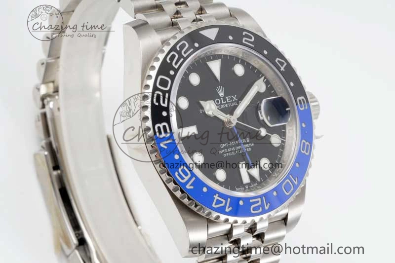 SmoothTexture GMT-Master II 126710 BLNR Black Blue Ceramic 904L Steel APSF 1:1 Best Edition VR3285 CHS 2380