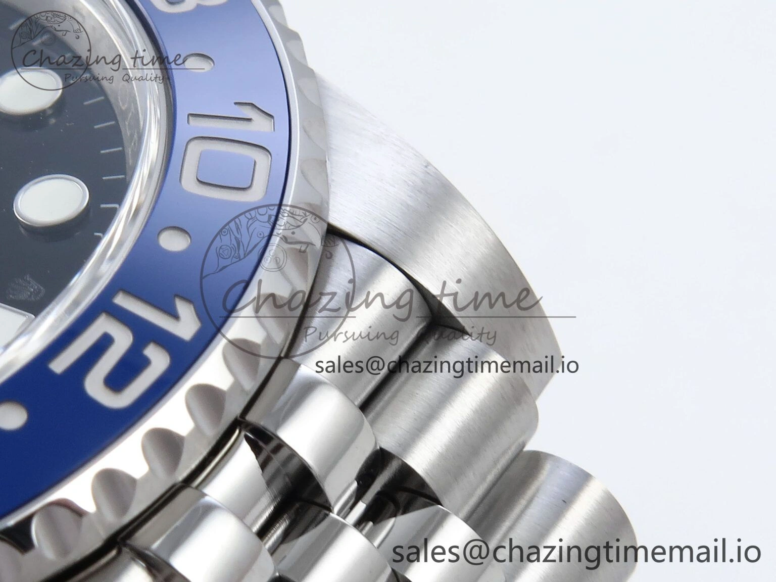 ZipUp GMT-Master II 126710 BLNR Black Blue Ceramic 904L Steel EWE 1:1 Best Edition on Jubilee Strap EWE3285 V 827