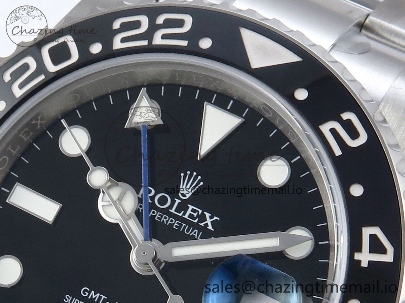 Durable GMT-Master II 126710 BLNR Black Blue Ceramic 904L Steel EWE 1:1 Best Edition on Oyster Strap EWE3285 V 782