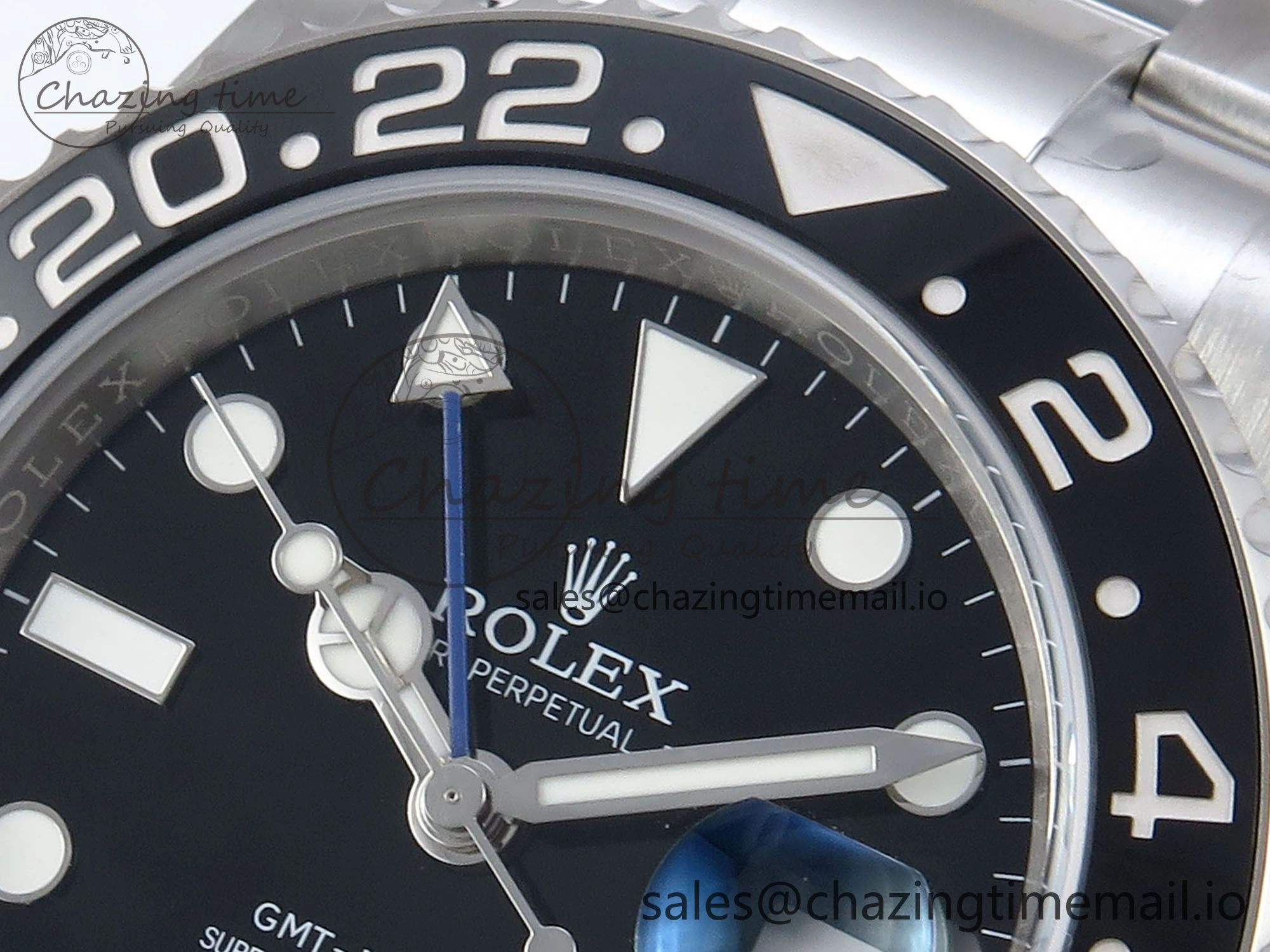 Durable GMT-Master II 126710 BLNR Black Blue Ceramic 904L Steel EWE 1:1 Best Edition on Oyster Strap EWE3285 V 782