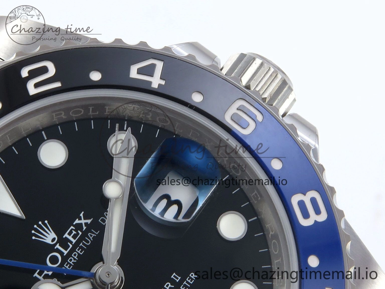 Durable GMT-Master II 126710 BLNR Black Blue Ceramic 904L Steel EWE 1:1 Best Edition on Oyster Strap EWE3285 V 782