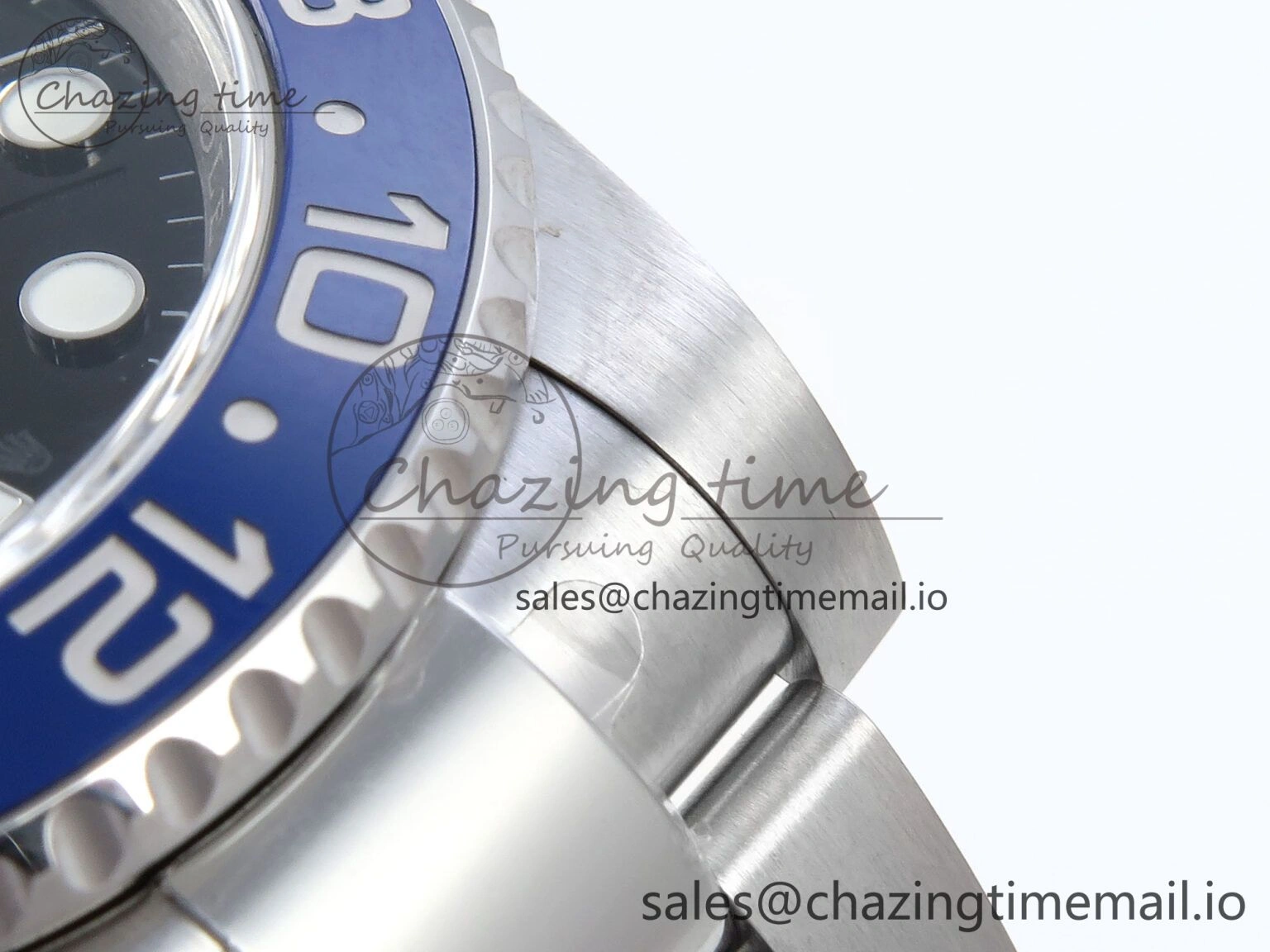 Durable GMT-Master II 126710 BLNR Black Blue Ceramic 904L Steel EWE 1:1 Best Edition on Oyster Strap EWE3285 V 782