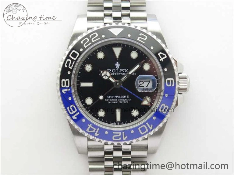 GMT-Master II 126710 BLNR Black Blue Ceramic 904L Steel VRF 1:1 Best Edition SA3285 CHS V Lightweight 2556