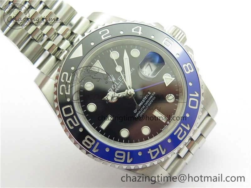 GMT-Master II 126710 BLNR Black Blue Ceramic 904L Steel VRF 1:1 Best Edition SA3285 CHS V Lightweight 2556