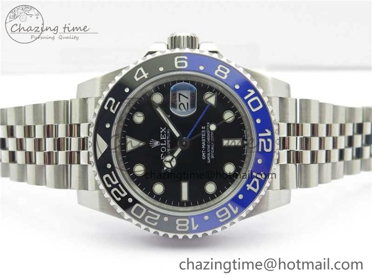 GMT-Master II 126710 BLNR Black Blue Ceramic 904L Steel VRF 1:1 Best Edition SA3285 CHS V Lightweight 2556