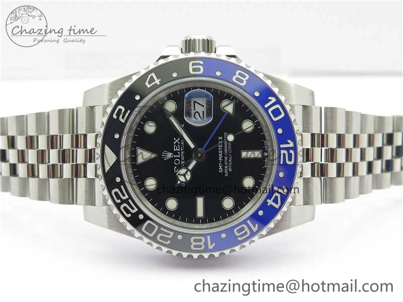 GMT-Master II 126710 BLNR Black Blue Ceramic 904L Steel VRF 1:1 Best Edition SA3285 CHS V Lightweight 2556