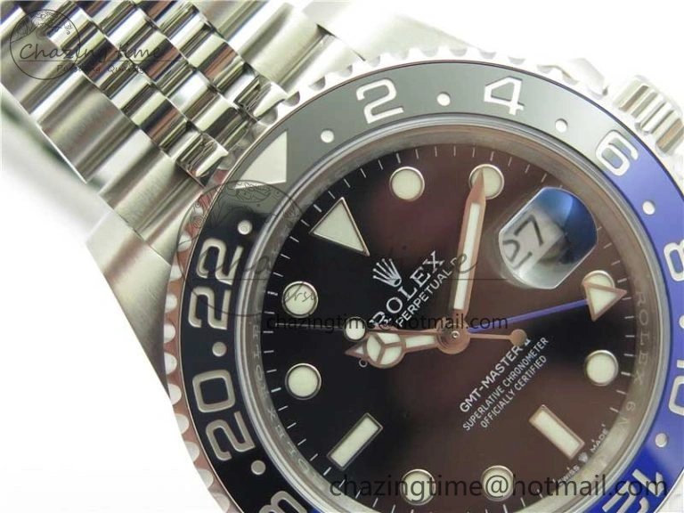 GMT-Master II 126710 BLNR Black Blue Ceramic 904L Steel VRF 1:1 Best Edition SA3285 CHS V Lightweight 2556