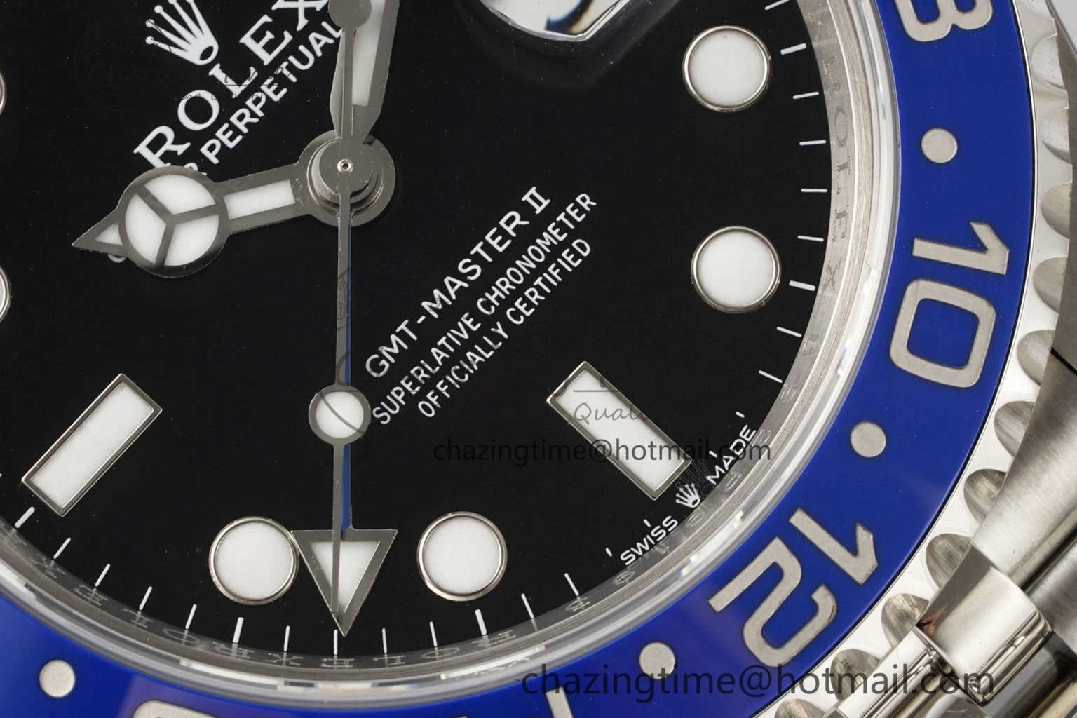 GMT-Master II 126710 BLNR Blue Black Ceramic 904L ARF 1:1 Best Edition on Jubilee Bracelet SH3285 CHS Affordable 1954