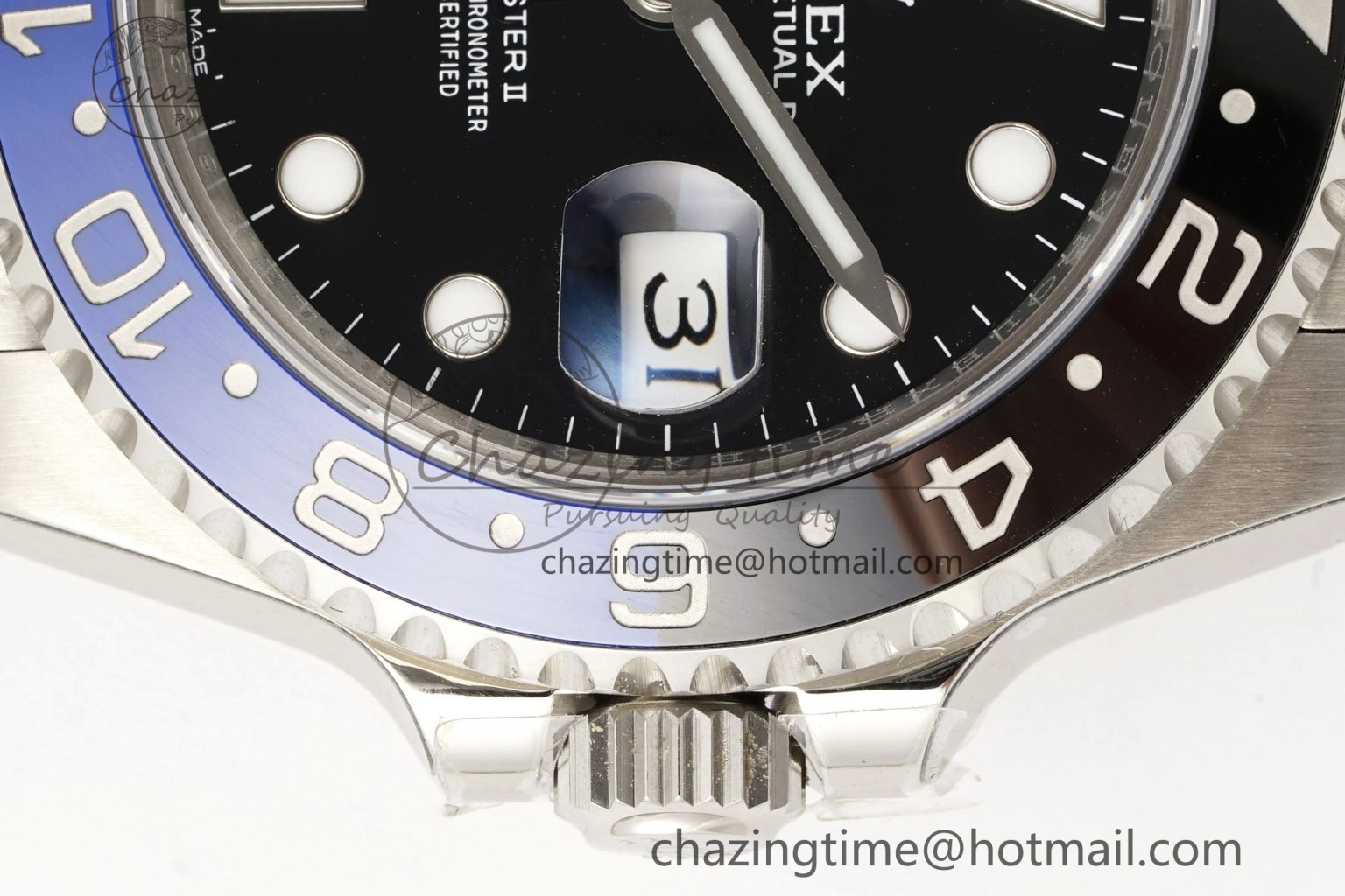 GMT-Master II 126710 BLNR Blue Black Ceramic 904L ARF 1:1 Best Edition on Jubilee Bracelet SH3285 CHS Affordable 1954