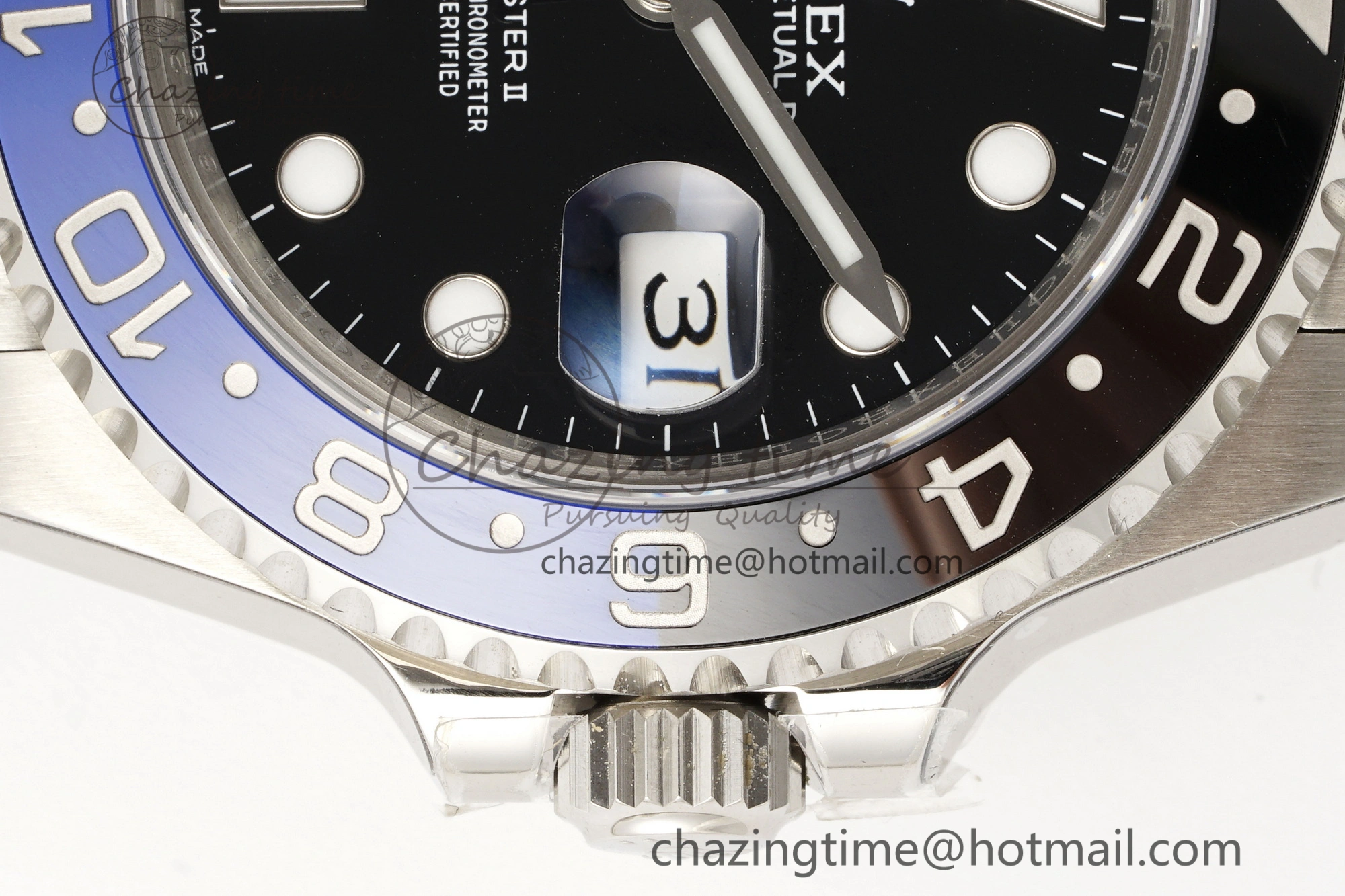 GMT-Master II 126710 BLNR Blue Black Ceramic 904L ARF 1:1 Best Edition on Jubilee Bracelet SH3285 CHS Affordable 1954