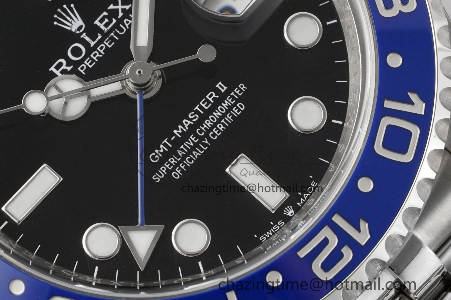 NewStyle GMT-Master II 126710 BLNR Blue Black Ceramic Clean Factory Best Edition on Jubilee Bracelet DD3285 CHS 1988