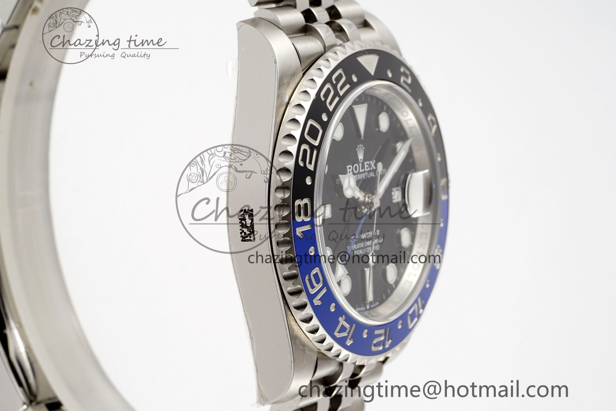 NewStyle GMT-Master II 126710 BLNR Blue Black Ceramic Clean Factory Best Edition on Jubilee Bracelet DD3285 CHS 1988