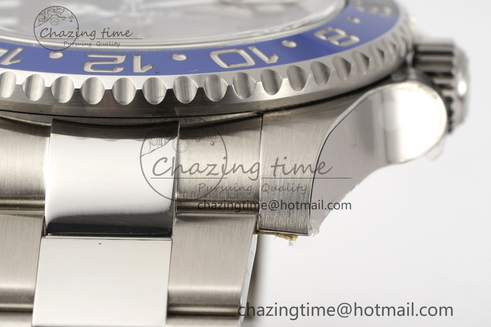 SunProtective GMT-Master II 126710 BLNR Blue Black Ceramic Clean Factory Best Edition on Oyster Bracelet DD3285 CHS 1990
