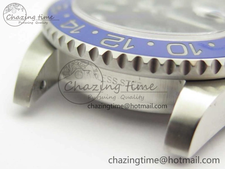 GMT-Master II 126710 BLNR GMF 904L Steel Edition Black Dial on SS Jubilee Bracelet A Affordable 3283