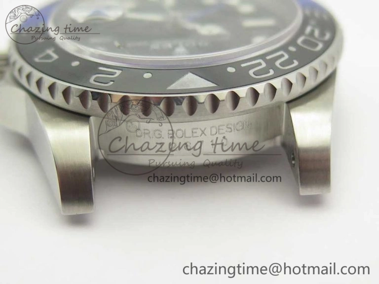 GMT-Master II 126710 BLNR GMF 904L Steel Edition Black Dial on SS Jubilee Bracelet A Affordable 3283