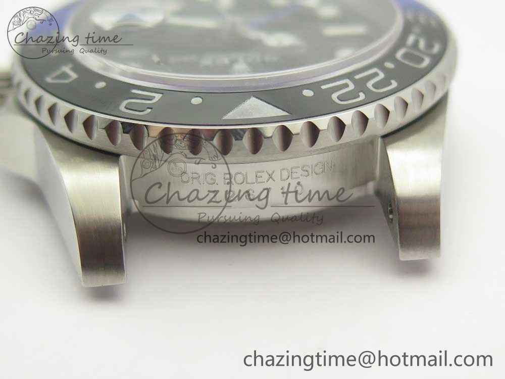GMT-Master II 126710 BLNR GMF 904L Steel Edition Black Dial on SS Jubilee Bracelet A Affordable 3283