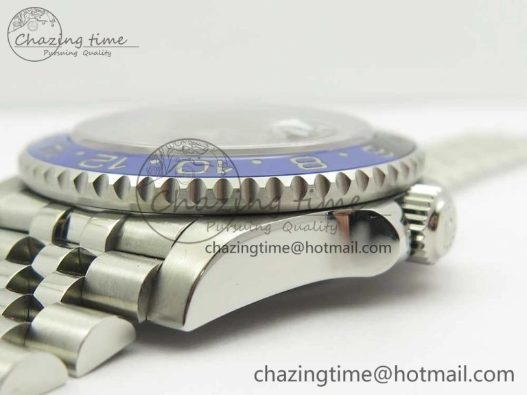 GMT-Master II 126710 BLNR GMF 904L Steel Edition Black Dial on SS Jubilee Bracelet A Affordable 3283