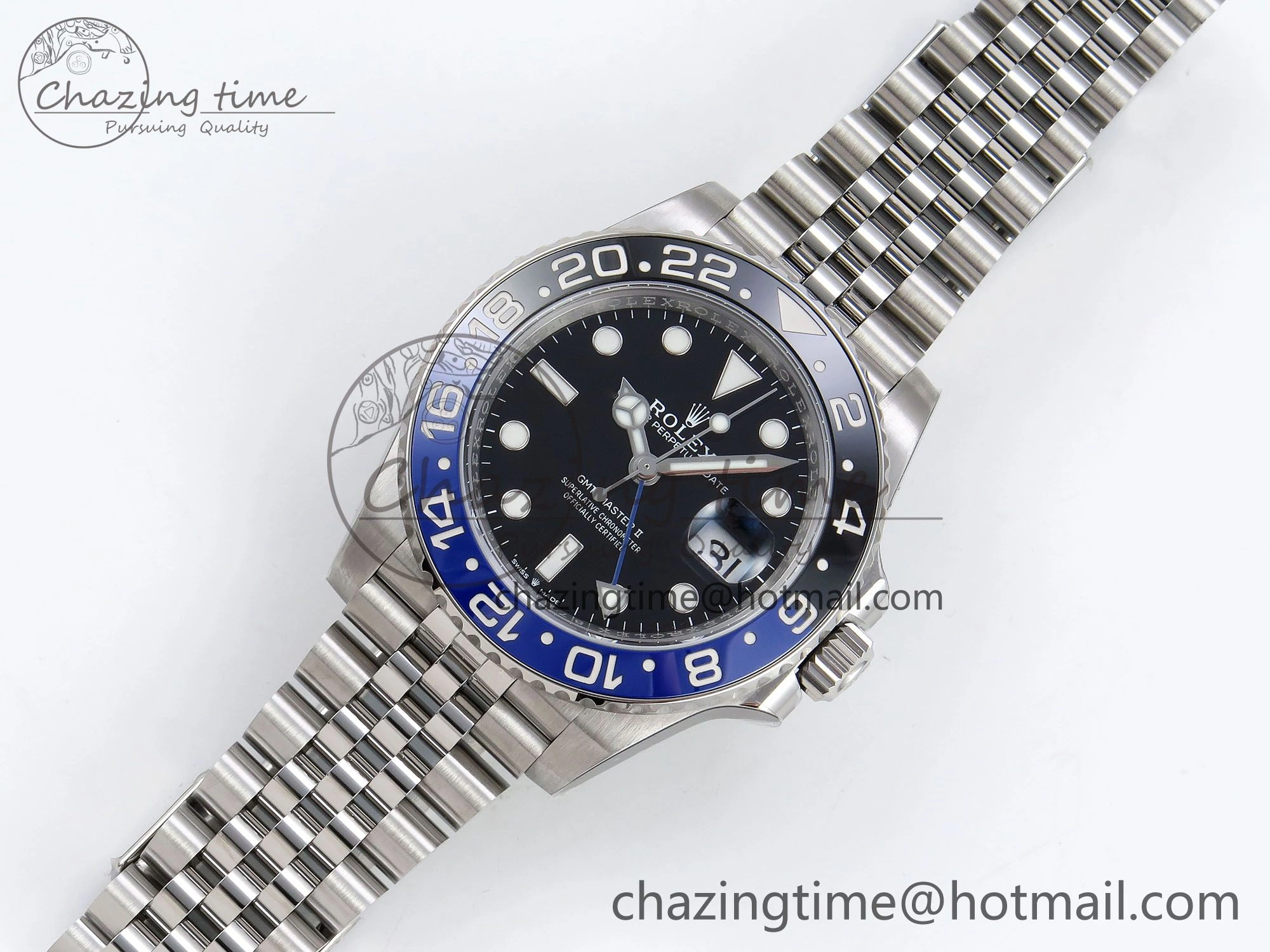 AllSeason GMT Master II 126710 BLNR HGF 904L SS 1:1 Best Edition on Jubilee Bracelet VR3186 CHS 1458