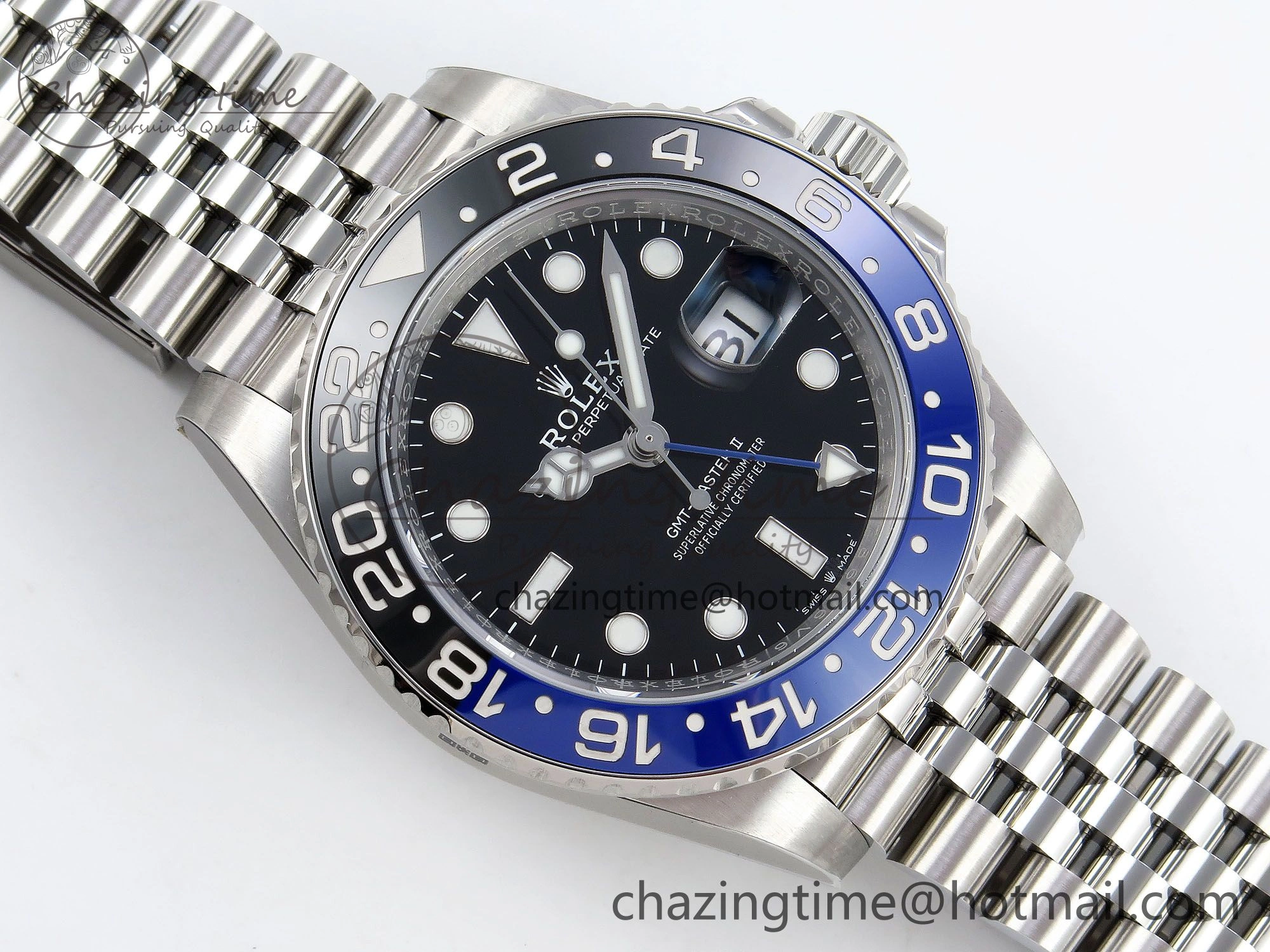 AllSeason GMT Master II 126710 BLNR HGF 904L SS 1:1 Best Edition on Jubilee Bracelet VR3186 CHS 1458